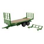 BRITAINS FLAT BED TRAILER 1:32 Britains Mezzi Agricoli e Accessori Modellino