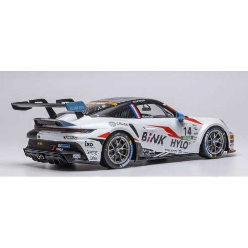 PORSCHE 911 GT3 (992) N.14 PORSCHE CUP OSCHERSLEBEN 2024 R.DE HAAN 1:43 Ixo Model Auto Competizione Modellino