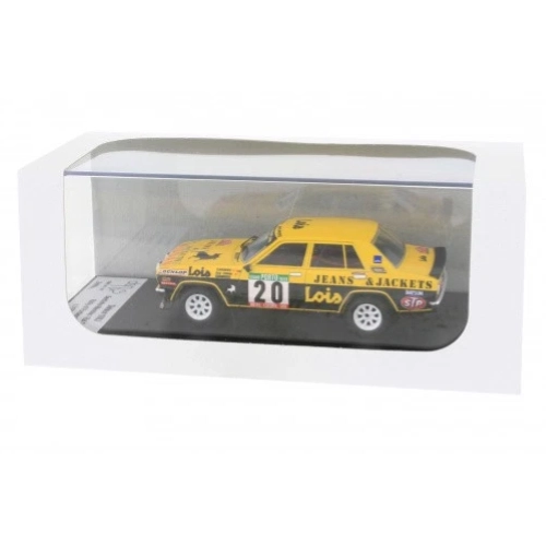 DATSUN 160J N.20 RALLY OF PORTUGAL 1983: SANTINHO MENDES-RUI CUNHA 1:43 Trofeu Auto Competizione Modellino