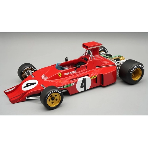 FERRARI 312B3-73 N.4 WATKINS GLEN GP 1973 A.MERZARIO 1:18 Tecnomodel Formula 1 Modellino
