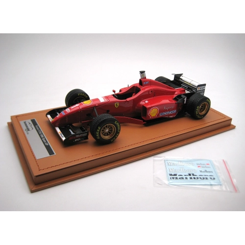 FERRARI F310 N.1 SPAIN GP 1996 RAIN TYRES M.SCHUMACHER 1:18 Tecnomodel Formula 1 Modellino