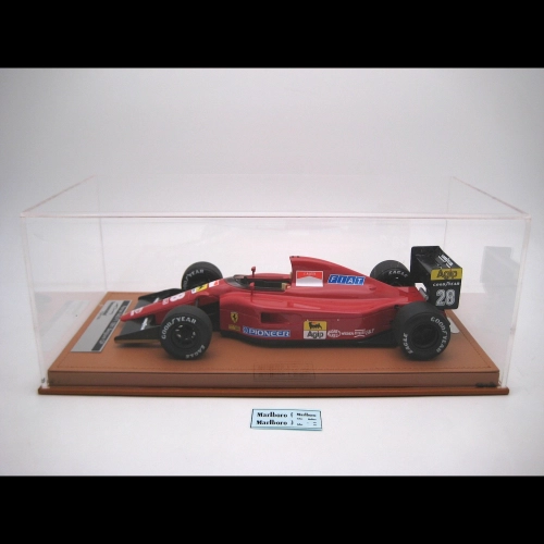FERRARI 642 F1 N.28 BELGIUM GP 1991 J.ALESI 1:18 Tecnomodel Formula 1 Modellino