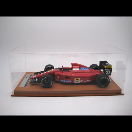 FERRARI 642 F1 N.27 IMOLA GP 1991 RAIN TYRES A.PROST 1:18 Tecnomodel Formula 1 Modellino