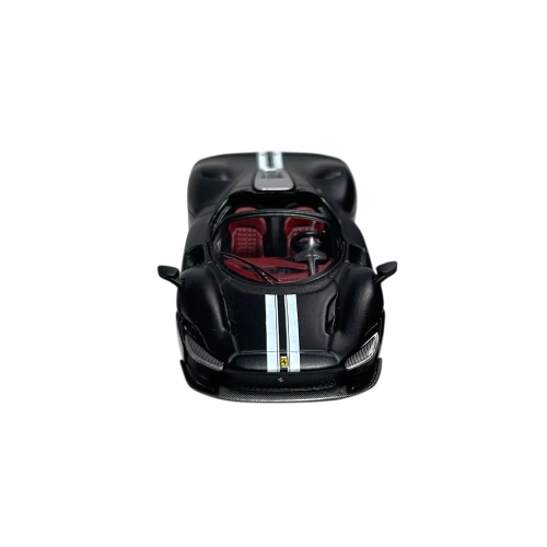 FERRARI DAYTONA SP3 MATTBLACK 2024 "BBR FOR MINI-GT"1:64 Mini GT Auto Stradali Modellino