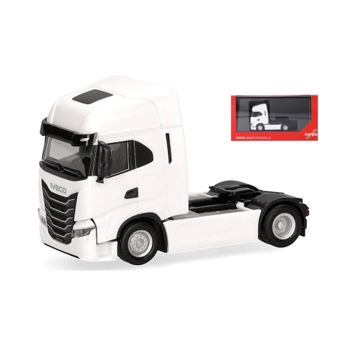 IVECO S-WAY (MY24) MOTRICE 2 ASSI BIANCO 1:87 Herpa Camion Modellino