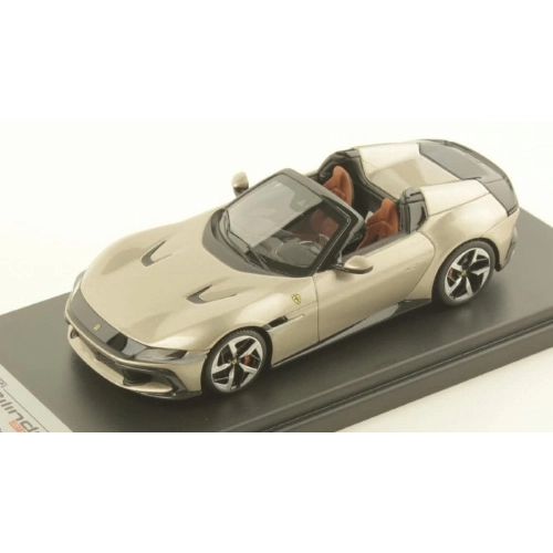 FERRARI 12 CILINDRI SPIDER GRIGIO INGRID 1:43 Looksmart Auto Stradali Modellino