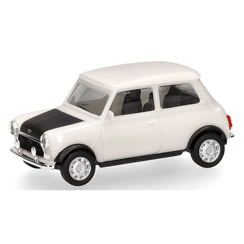 MINI MAYFAIR 2 PORTE BIANCO 1:87 Herpa Auto Stradali Modellino