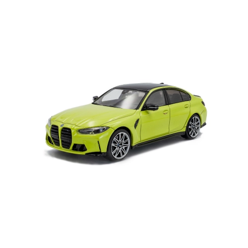 BMW M3 COMPETITION SEDAN 2023 SAO PAULO YELLOW 1:43 Solido Auto Stradali Modellino