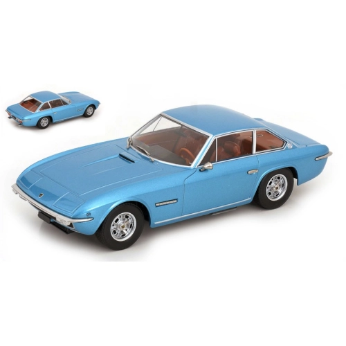 LAMBORGHINI ISLERO S 1969 LIGHT BLUE METALLIC 1:18 KK Scale Auto Stradali Modellino