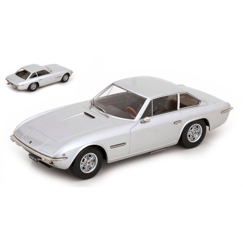 LAMBORGHINI ISLERO S 1969 SILVER 1:18 KK Scale Auto Stradali Modellino