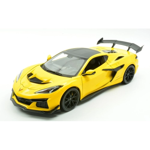 CHEVROLET CORVETTE ZR1 2025 YELLOW 1:18 Maisto Auto Stradali Modellino