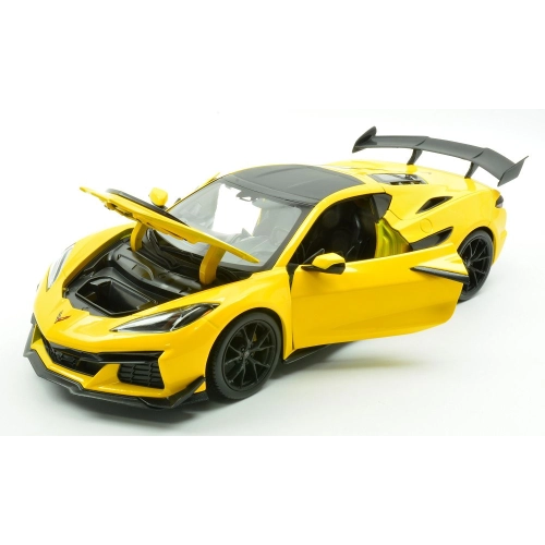 CHEVROLET CORVETTE ZR1 2025 YELLOW 1:18 Maisto Auto Stradali Modellino