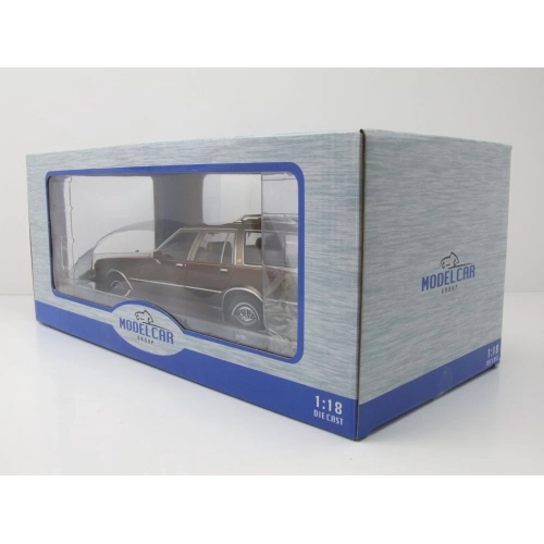 CHEVROLET CAPRICE ESTATE WAGON 1985 BEIGE/DECALS 1:18 ModelCarGroup Auto Stradali Modellino