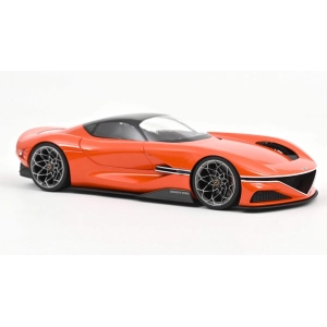 GENESIS X GRAN BERLINETTA VGT 2024 MAGMA ORANGE 1:18 Norev Auto Stradali Modellino