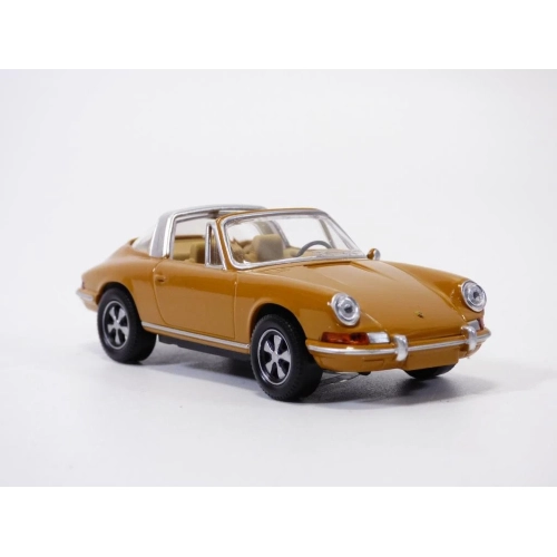 PORSCHE 911 TARGA 1969 BROWN JET-CAR 1:43 Norev Auto Stradali Modellino