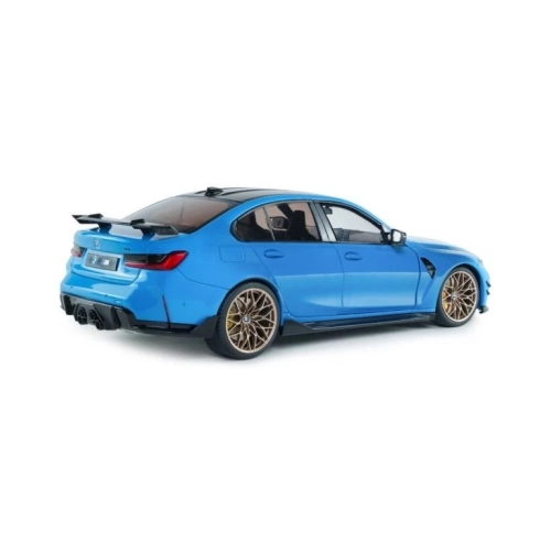 BMW M3 PERFORMANCE PARTSDAYTONA BEACH BLUE 2024 1:18 Solido Auto Stradali Modellino