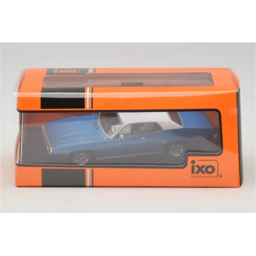 PLYMOUTH SATELLITE SEBRING PLUS 1971 BLUE/WHITE 1:43 Ixo Model Auto Stradali Modellino
