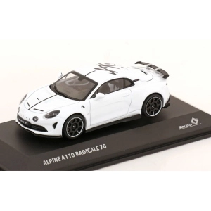 ALPINE A110 RADICALE 70 2024 WHITE 1:43 Solido Auto Stradali Modellino