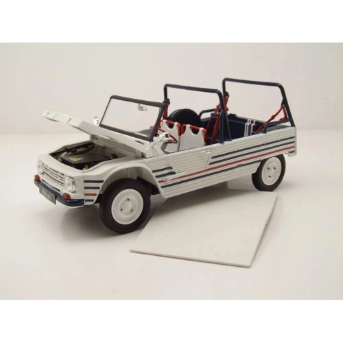 CITROEN MEHARI 2016 BLUE/WHITE/RED 1:18 Norev Auto Stradali Modellino