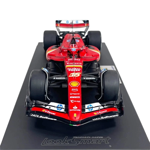 FERRARI SF-24 N.16 WINNER AUSTIN GP 2024 C.LECLERC 1:18 Looksmart Formula 1 Modellino