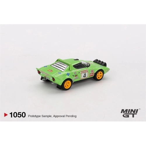 LANCIA STRATOS HF N.4 SPANISHRALLY CHAMPION 1979 1:64 Mini GT Auto Rally Modellino