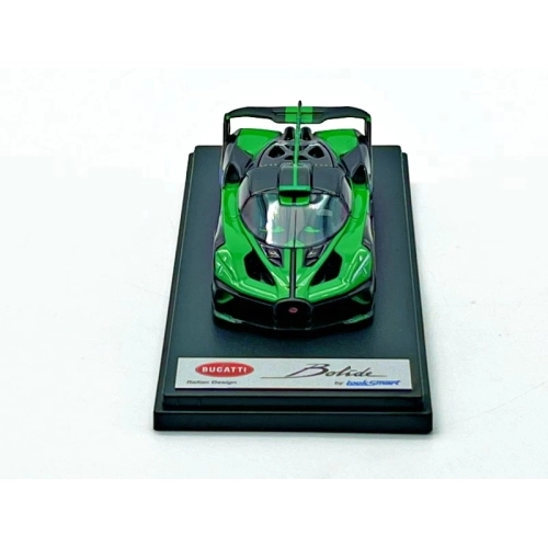 BUGATTI BOLIDE W16.4 8.0 FOUR-TURBO 1850hp 500km/h 2024 VERDE VIPER 1:43 Looksmart Auto Stradali Modellino