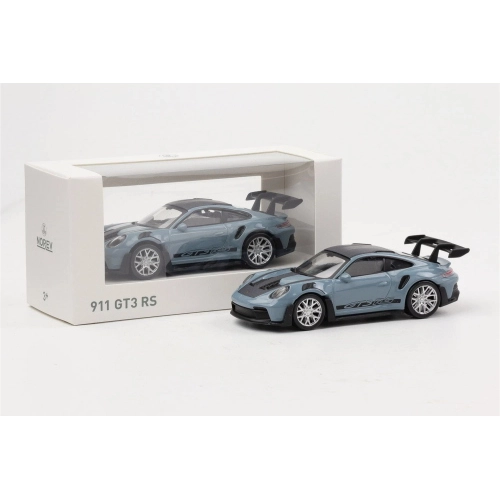 PORSCHE 911 GT3 RS 2022 BLUE/BLACK JET CAR 1:43 Norev Auto Stradali Modellino
