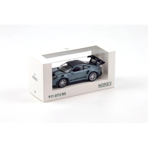 PORSCHE 911 GT3 RS 2022 BLUE/BLACK JET CAR 1:43 Norev Auto Stradali Modellino