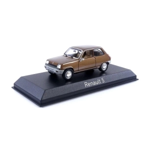 RENAULT 5 TL 1974 BROWN METALLIC 1:43 Norev Auto Stradali Modellino