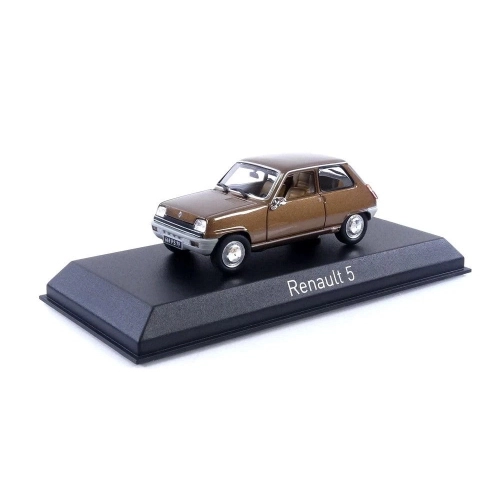 RENAULT 5 TL 1974 BROWN METALLIC 1:43 Norev Auto Stradali Modellino