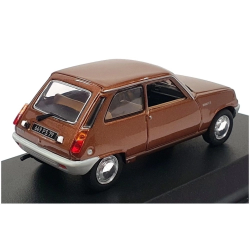 RENAULT 5 TL 1974 BROWN METALLIC 1:43 Norev Auto Stradali Modellino