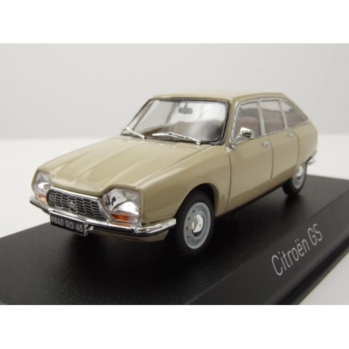 CITROEN GS 1971 BEIGE ERABLE 1:43 Norev Auto Stradali Modellino