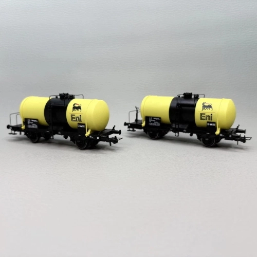 FS 2 UNIT 2 AXLE TANK "ENI" EP.IV 1:87 Rivarossi Treni Modellino