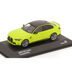 BMW M3 COMPETITION SEDAN 2023 SAO PAULO YELLOW 1:43 Solido Auto Stradali Modellino