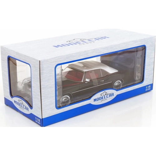 CADILLAC ELDORADO CONVERTIBLE 1976 BLACK 1:18 ModelCarGroup Auto Stradali Modellino