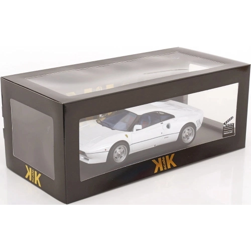 FERRARI 288 GTO CHRIS EVANS TOP GEARS 1984 WHITE 1:18 KK Scale Auto Stradali Modellino