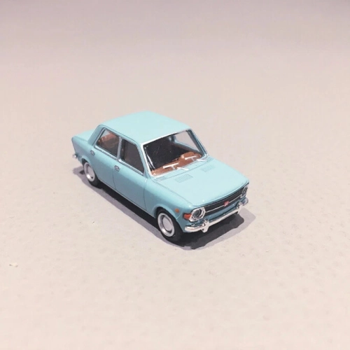 FIAT 128 1969 LIGHT GREEN 1:87 Brekina Auto Stradali Modellino