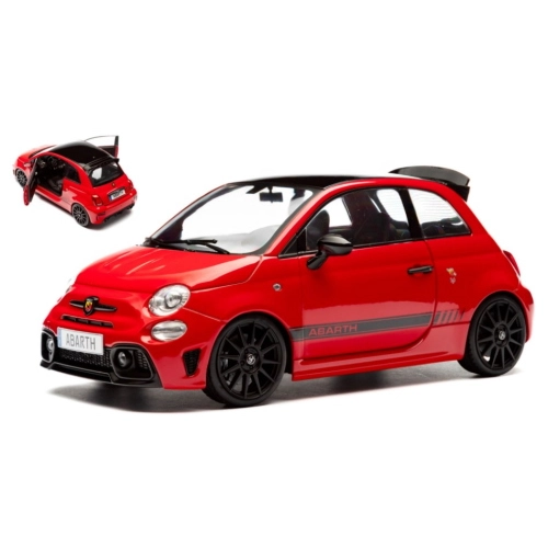 FIAT F595 ABARTH SOLIDO WORKS 2023 RED SOLIDO WORKS 1:18 Solido Auto Stradali Modellino