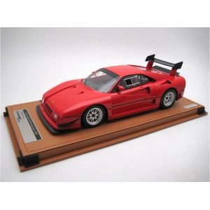 FERRARI 288 GTO EVOLUZIONE BBS WHEELS 1985 RED 1:18 Tecnomodel Auto Competizione Modellino