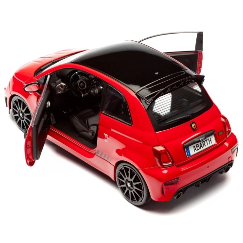 FIAT F595 ABARTH SOLIDO WORKS 2023 RED SOLIDO WORKS 1:18 Solido Auto Stradali Modellino
