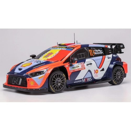 HYUNDAI I20 N N.11 RALLY1 JAPAN 2024 NEUVILLE-WYDAEGHE 1:18 Ixo Model Auto Rally Modellino