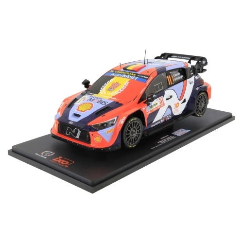 HYUNDAI I20 N N.11 RALLY1 JAPAN 2024 NEUVILLE-WYDAEGHE 1:18 Ixo Model Auto Rally Modellino