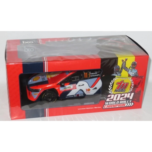 HYUNDAI I20 N N.11 RALLY1 JAPAN 2024 NEUVILLE-WYDAEGHE 1:18 Ixo Model Auto Rally Modellino
