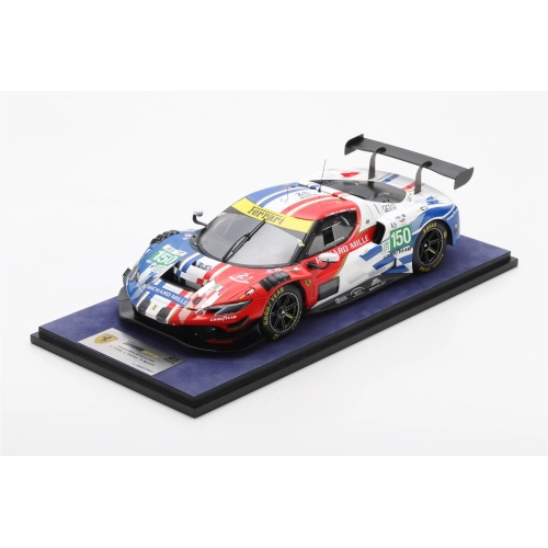 FERRARI 296 LMGT3 N.150 LE MANS 2025 TOLEDO-WADOUX-AGOSTINI 1:18 Looksmart Auto Competizione Modellino