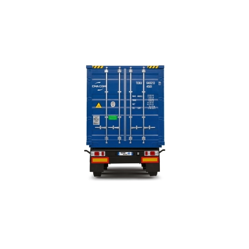 CONTAINER TRAILER 2024 BLUE 1:24 Solido Camion Modellino