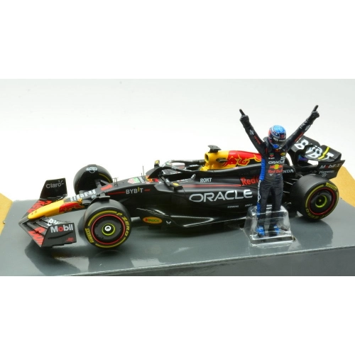 RED BULL RB20 N.1 2024 MAX VERSTAPPEN WITH FIGURE 1:24 Burago Formula 1 Modellino