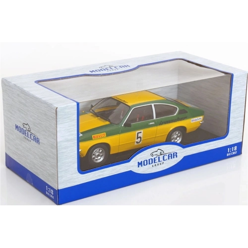 OPEL KADETT C COUPE GT/E INTERNATIONAL SACHS WINTER RALLY 1976 SMOLEJ-GEIST1:18 ModelCarGroup Auto Rally Modellino