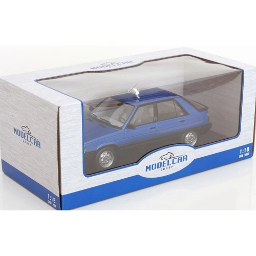 RENAULT 11 GTL 1985 BLUE TAXI (F) 1:18 ModelCarGroup Taxi Modellino