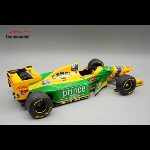 BENETTON B193B HUGARIAN GP 1993 M.SCHUMACHER 1:18 Tecnomodel Formula 1 Modellino