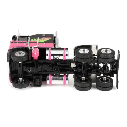 KENWORTH K100 AERODYNE 1976 BLACK/PINK 1:64 Ixo Model Camion Modellino